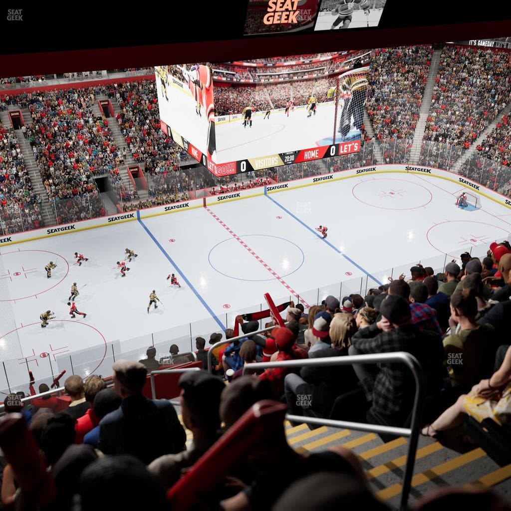 Little Caesars Arena - Section 214 Seat View