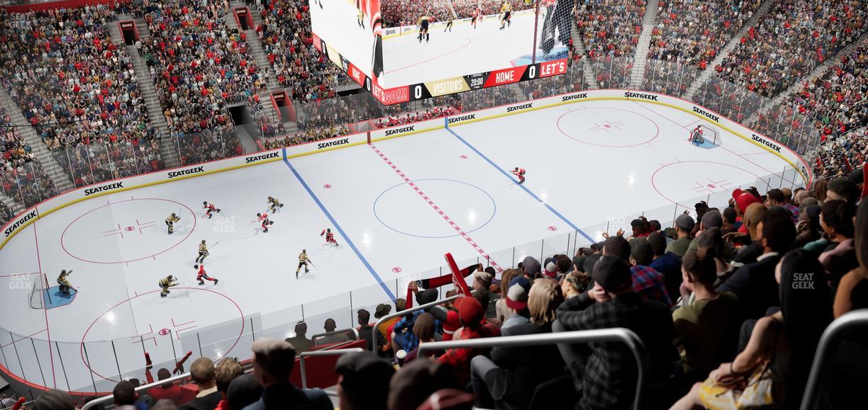 Little Caesars Arena - Section 214 Seat View