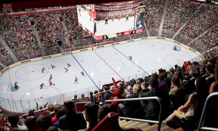 Little Caesars Arena - Section 214 Seat View