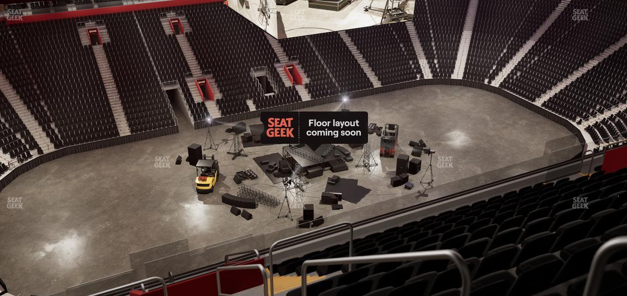 Little Caesars Arena - Section 214 Seat View