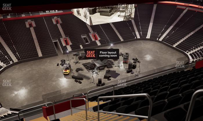 Little Caesars Arena - Section 214 Seat View