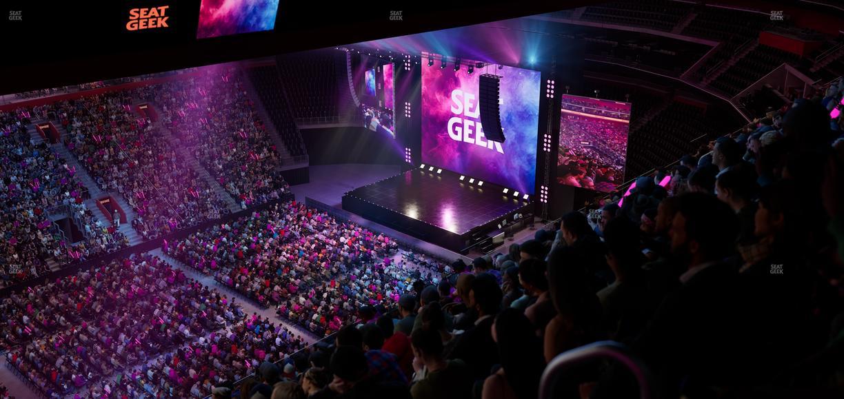 Little Caesars Arena - Section 214 Seat View