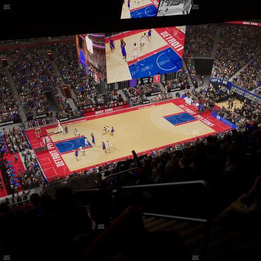 Little Caesars Arena - Section 214 Seat View