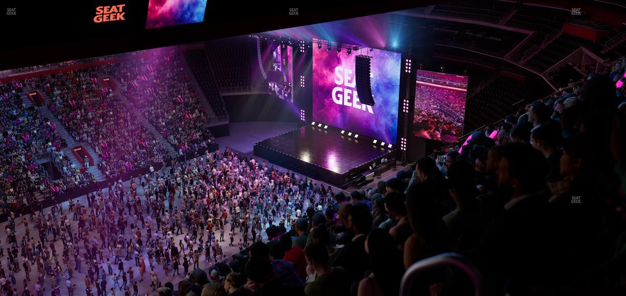 Little Caesars Arena - Section 214 Seat View