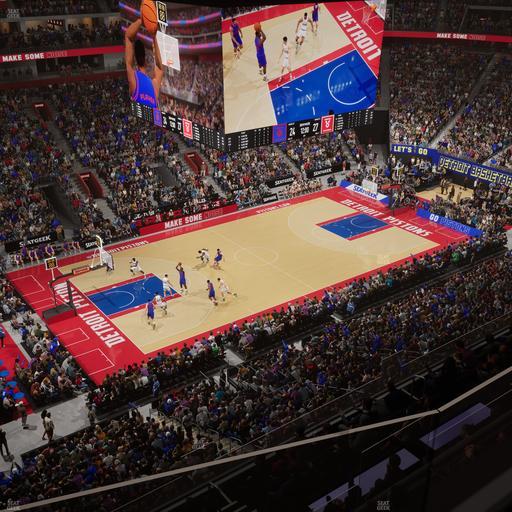 Little Caesars Arena - Section 214 Seat View