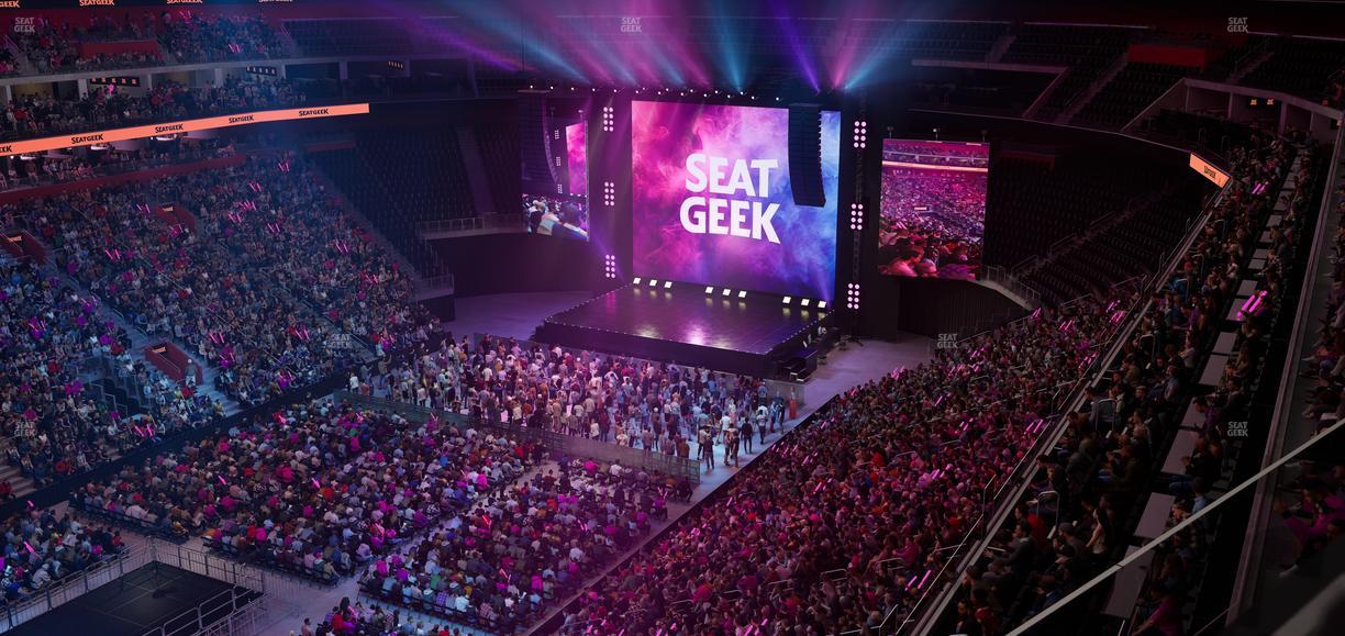 Little Caesars Arena - Section 215 Seat View