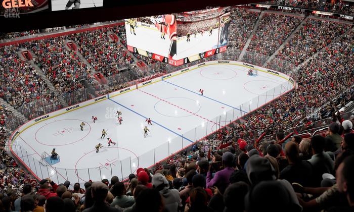 Little Caesars Arena - Section 215 Seat View