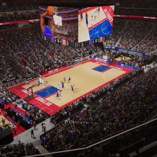 Little Caesars Arena - Section 215 Seat View