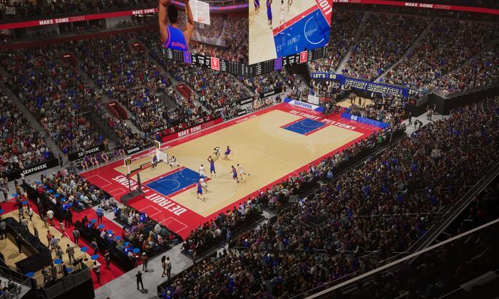 Little Caesars Arena - Section 215 Seat View