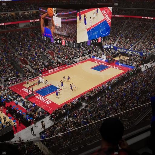 Little Caesars Arena - Section 215 Seat View