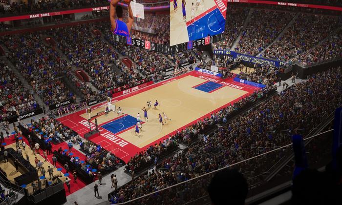 Little Caesars Arena - Section 215 Seat View