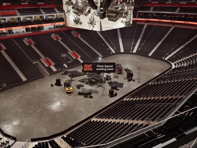 Official view from Section 215 at Little Caesars Arena