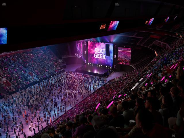 Little Caesars Arena - Section 215 Seat View