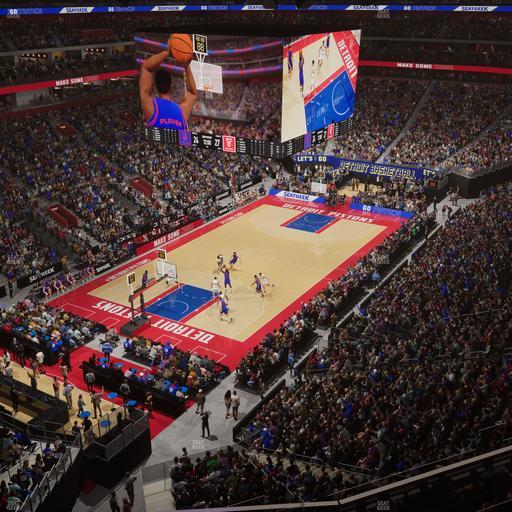 Little Caesars Arena - Section 216 Seat View