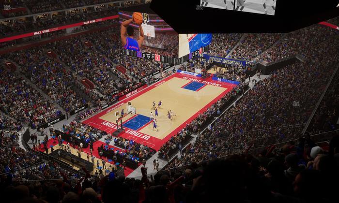 Little Caesars Arena - Section 216 Seat View