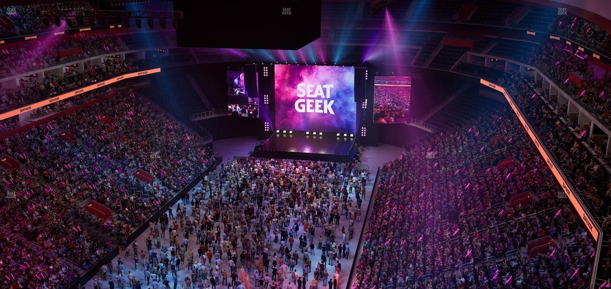 Little Caesars Arena - Section 217 Seat View