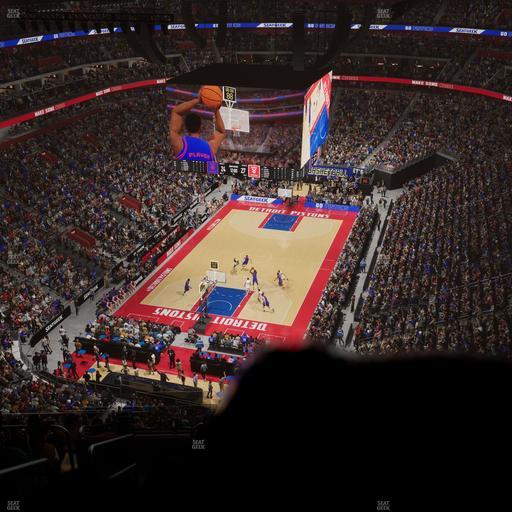 Little Caesars Arena - Section 217 Seat View