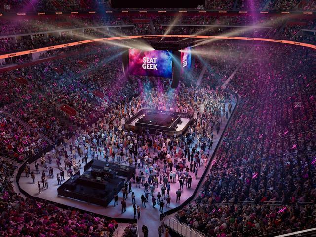 Little Caesars Arena - Section 217 Seat View