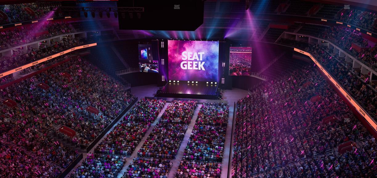 Little Caesars Arena - Section 218 Seat View