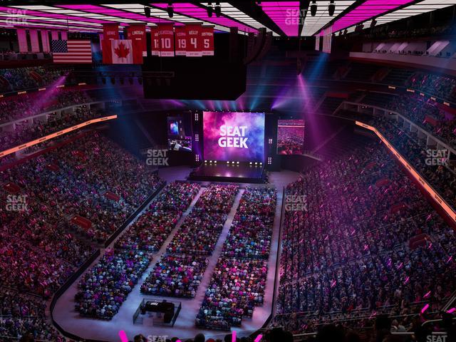 Little Caesars Arena - Section 218 Seat View Little Caesars Arena - Section 218 Seat View