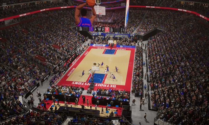 Little Caesars Arena - Section 218 Seat View