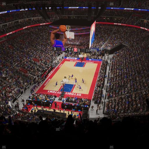 Little Caesars Arena - Section 218 Seat View