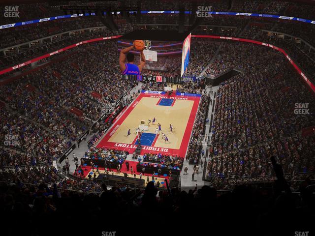 Little Caesars Arena - Section 218 Seat View