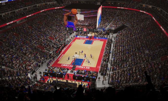 Little Caesars Arena - Section 218 Seat View