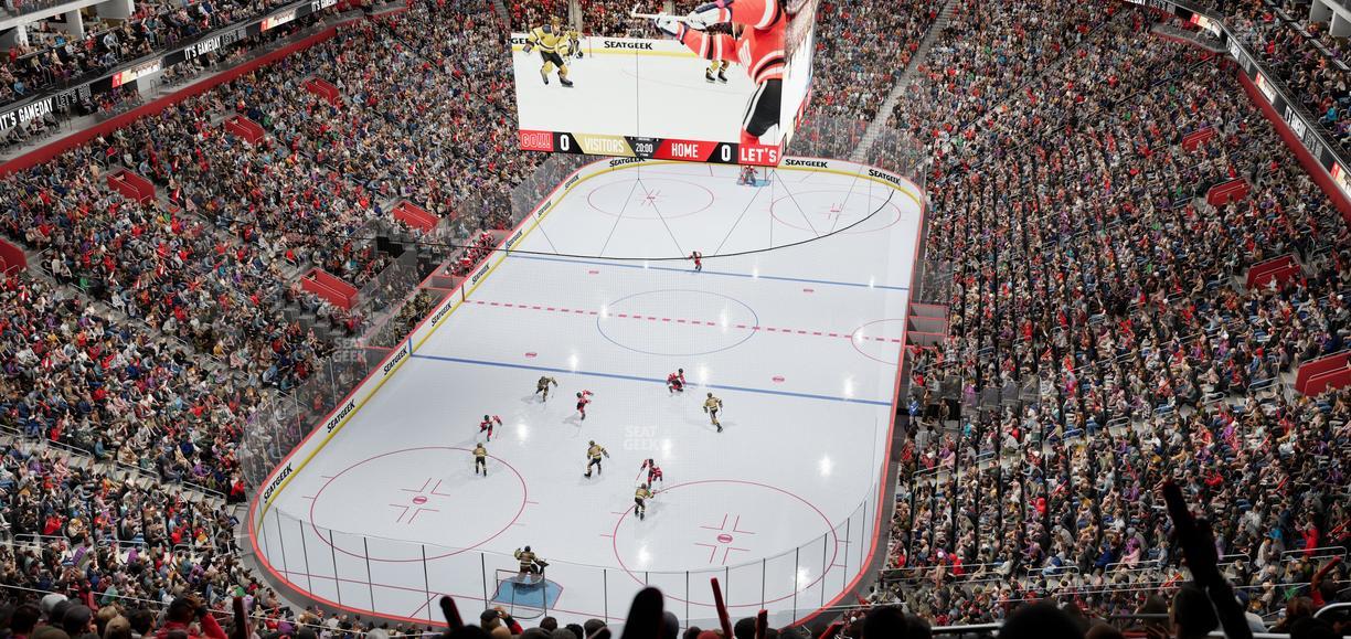 Little Caesars Arena - Section 218 Seat View