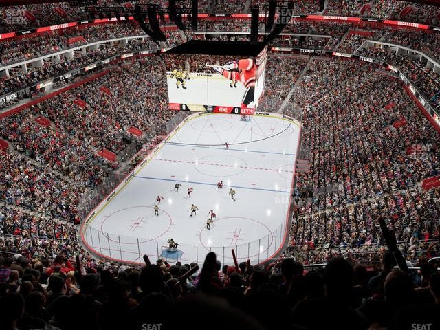 Little Caesars Arena - Section 218 Seat View