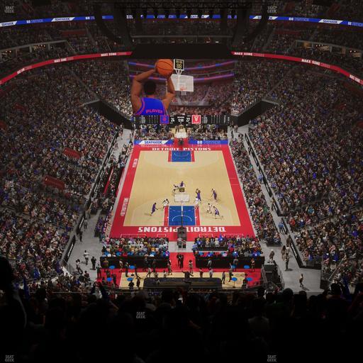 Little Caesars Arena - Section 219 Seat View