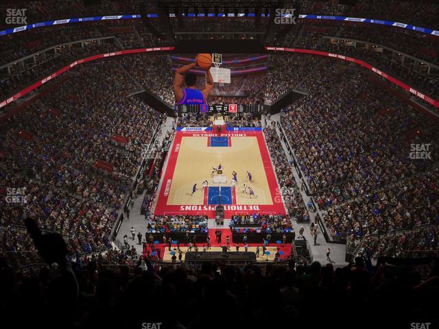 Little Caesars Arena - Section 219 Seat View