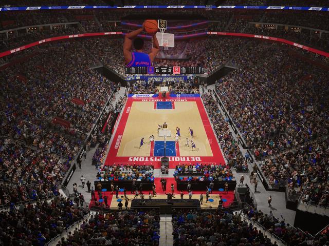 Little Caesars Arena - Section 219 Seat View