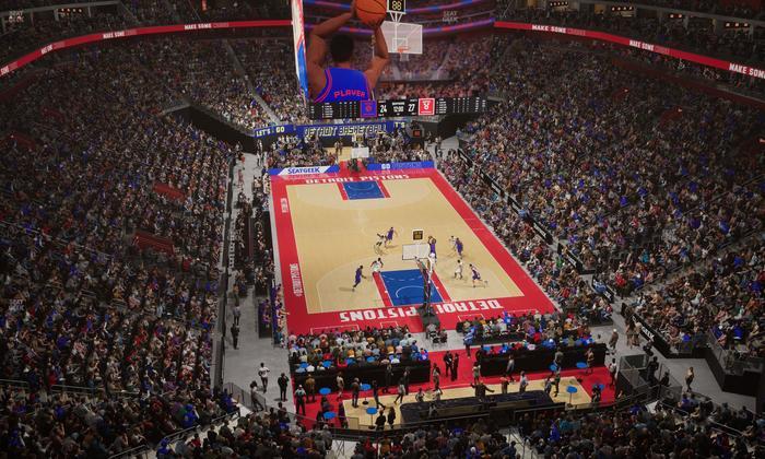 Little Caesars Arena - Section 220 Seat View