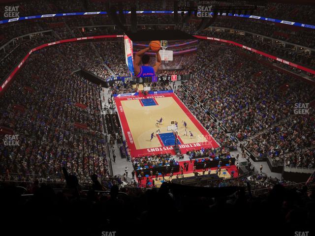 Little Caesars Arena - Section 220 Seat View