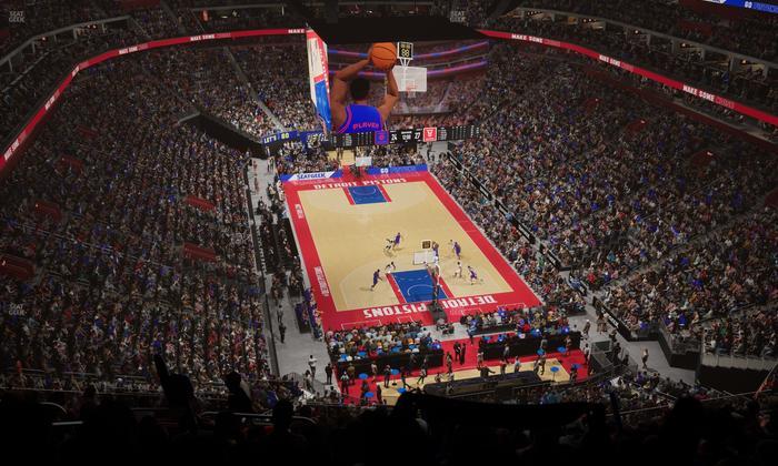 Little Caesars Arena - Section 220 Seat View