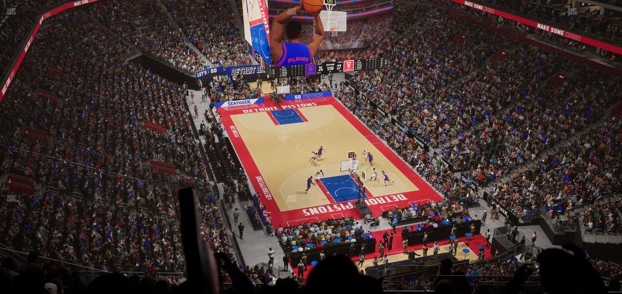 Little Caesars Arena - Section 221 Seat View