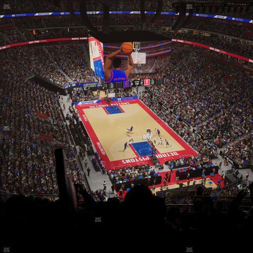 Little Caesars Arena - Section 221 Seat View