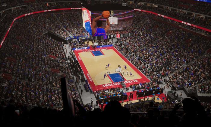 Little Caesars Arena - Section 221 Seat View