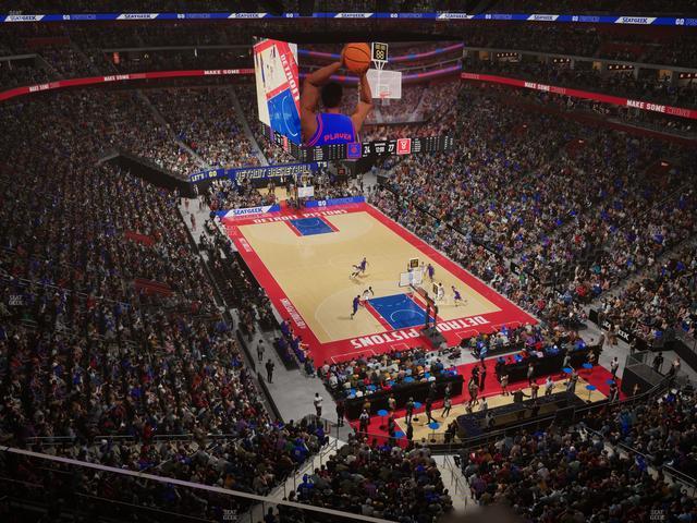 Little Caesars Arena - Section 221 Seat View