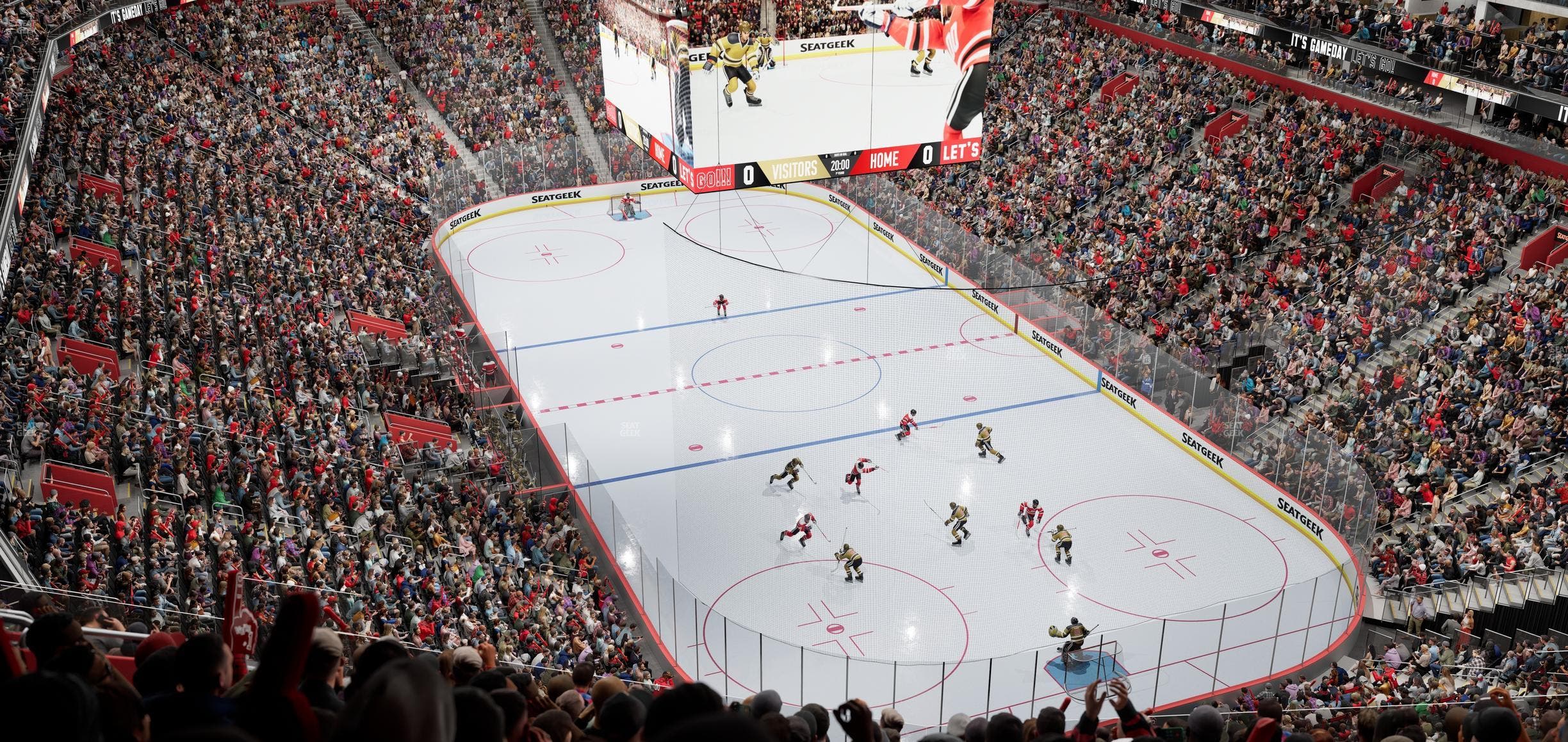 Little Caesars Arena - Section 221 Seat View