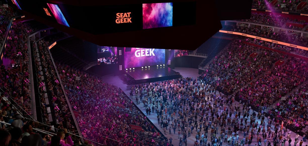 Little Caesars Arena - Section 222 Seat View