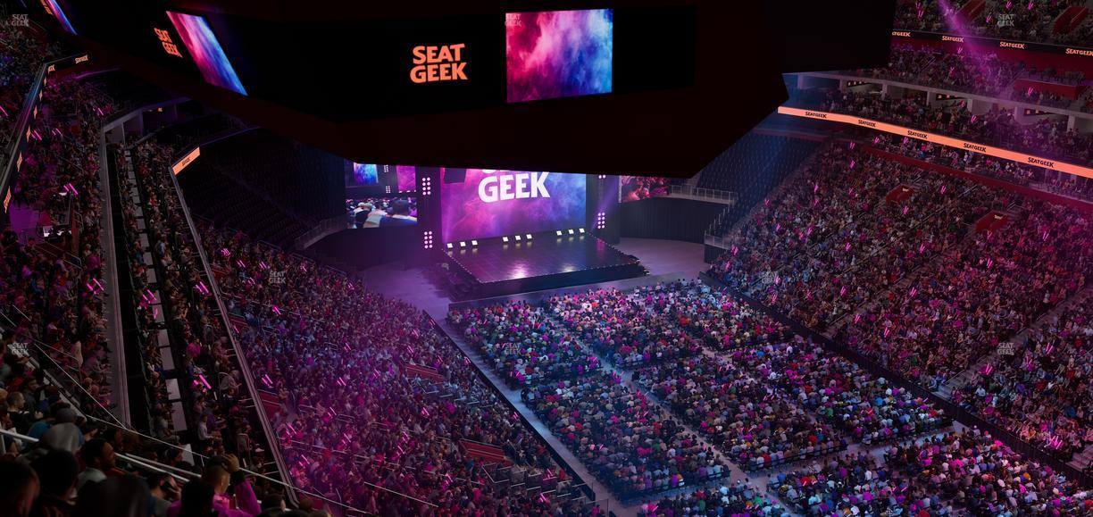 Little Caesars Arena - Section 222 Seat View