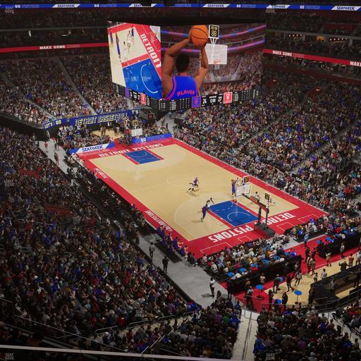 Little Caesars Arena - Section 222 Seat View