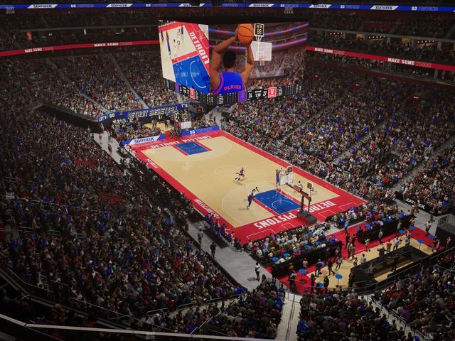 Little Caesars Arena - Section 222 Seat View