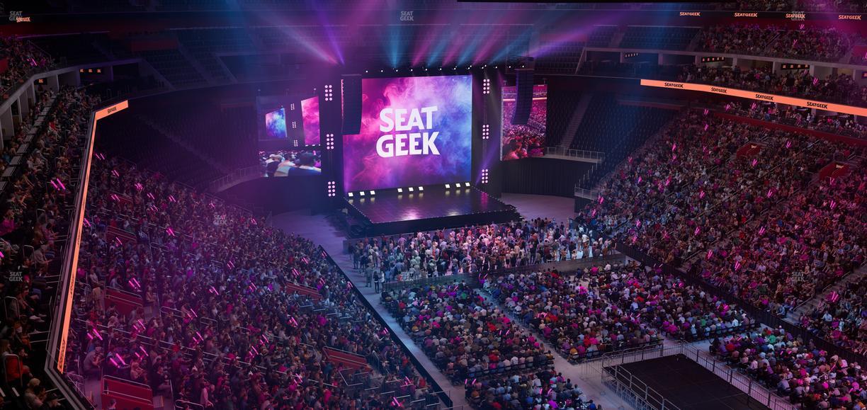 Little Caesars Arena - Section 222 Seat View