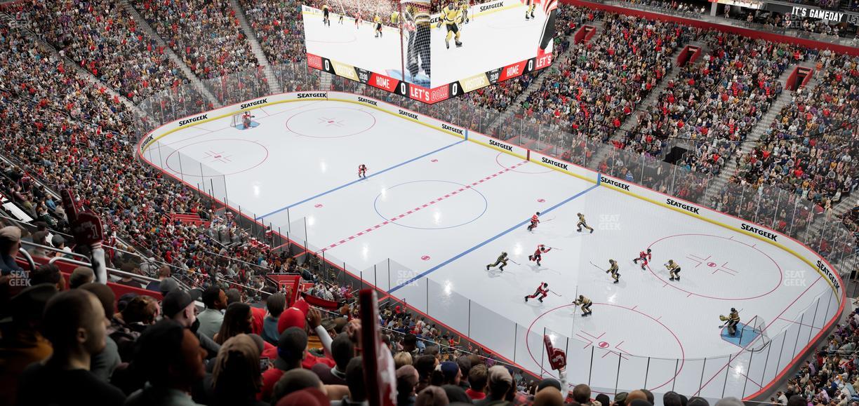 Little Caesars Arena - Section 223 Seat View