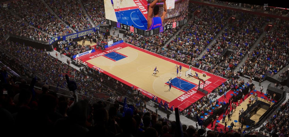 Little Caesars Arena - Section 223 Seat View