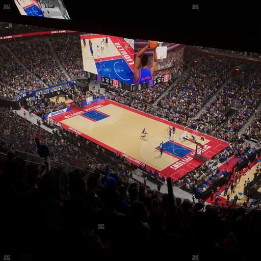 Little Caesars Arena - Section 223 Seat View