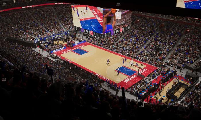 Little Caesars Arena - Section 223 Seat View